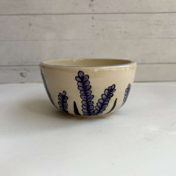 Lavender trinket bowl