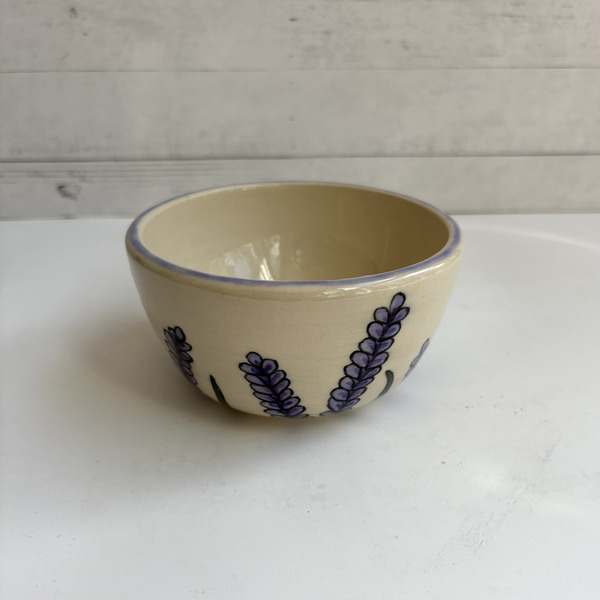 Lavender trinket bowl