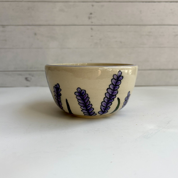 Lavender trinket bowl