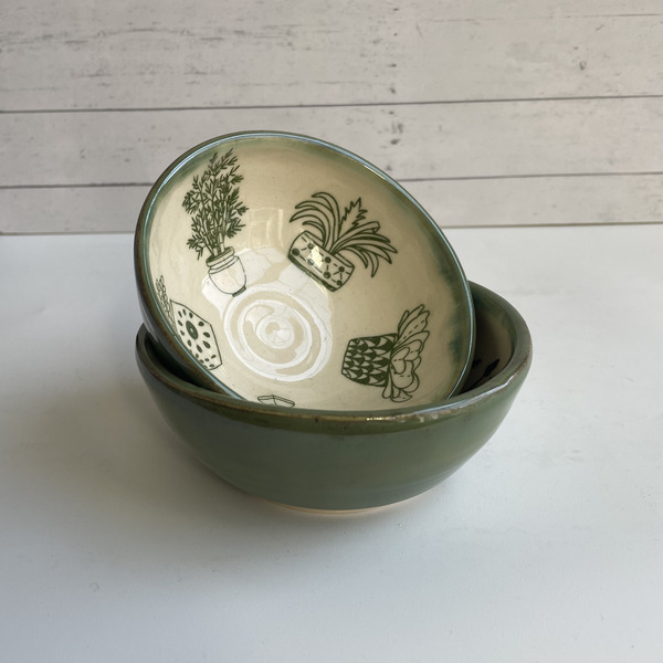 Plant trinket bowls