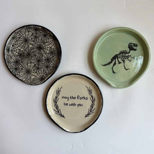 Trio of spoon rests