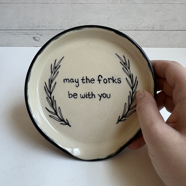 May the forks be with you spoon rest